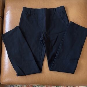 Slim Straight Black Women's Pants - Small Petite